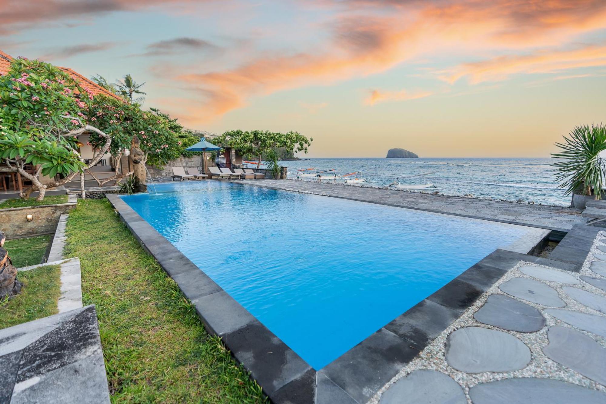 Ganesh Beach Hotel Candidasa Zewnętrze zdjęcie
